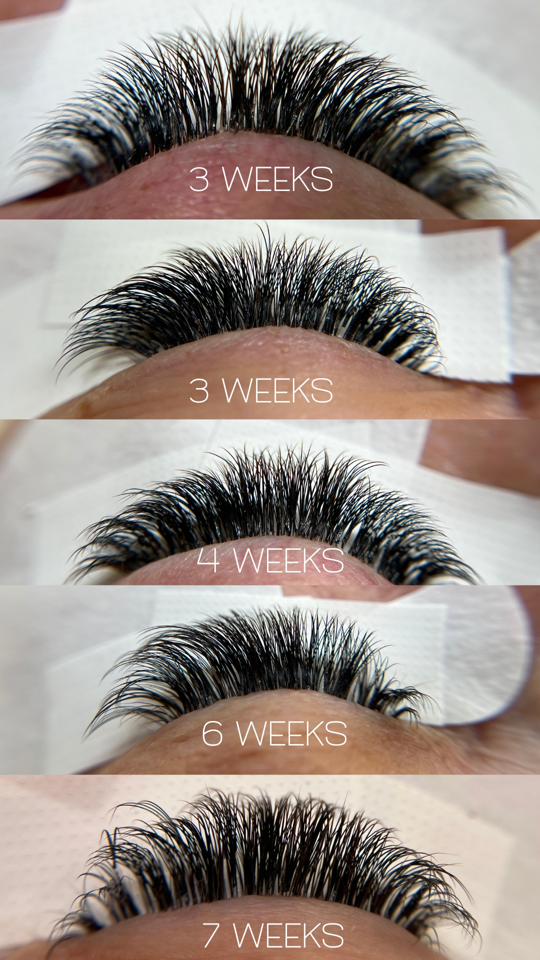 Increase Lash retention 