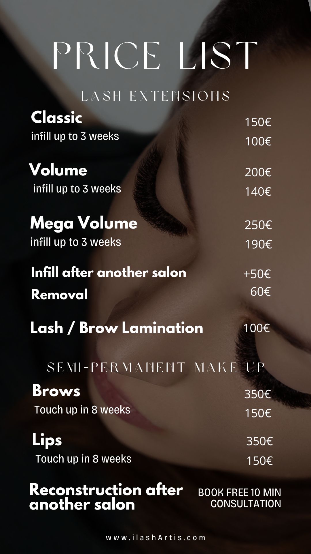 eyelash extensions rhodes